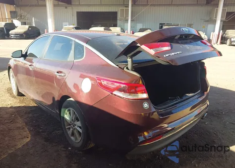 2017 Kia Optima Lx из США, поврежденный, VIN 5XXGT4L39HG129187